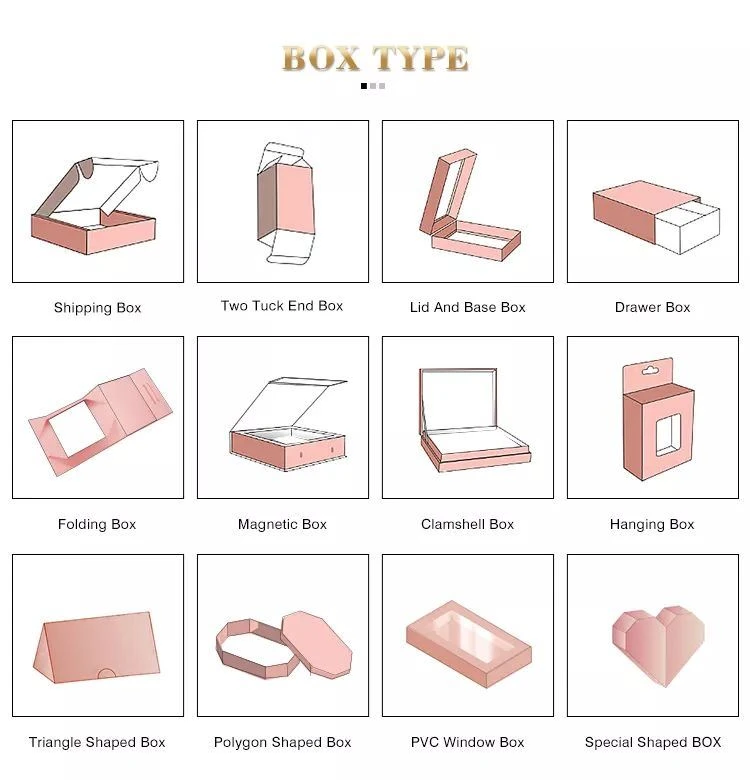 custom paper box type