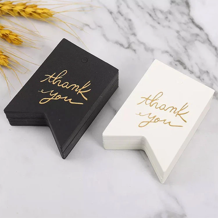 custom kraft paper thank you cards